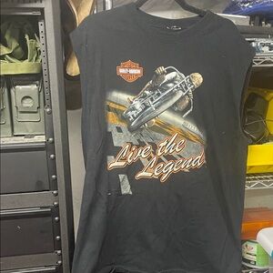 Harley-Davidson Black Tee with Cancun Mexico